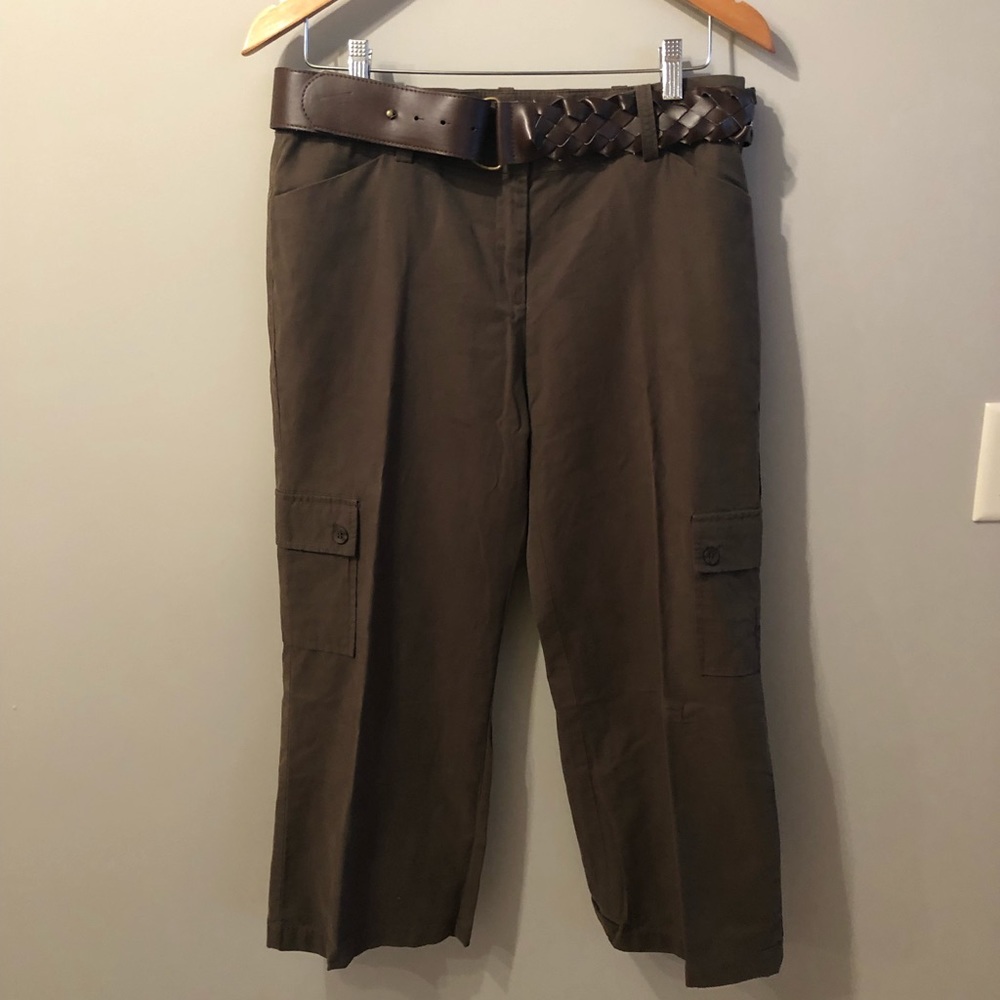 Nine West Olive Capris